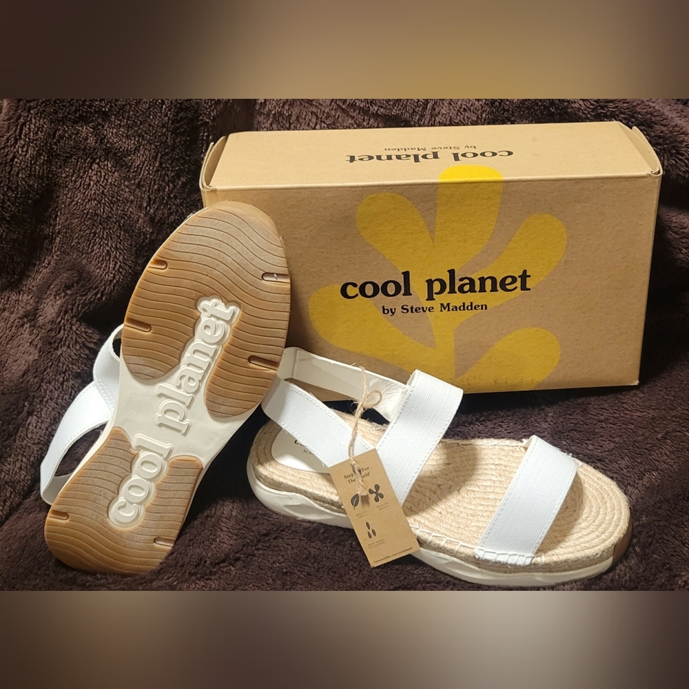 Cool Planet by Steve Madden Open-toe Slingbacks